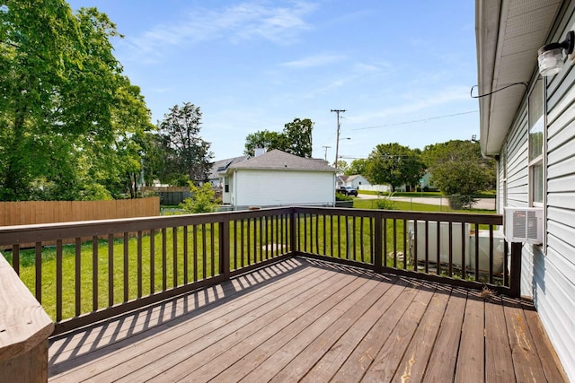 5000 Trailwater Dr, Antioch, TN 37013 - wooden deck featuring a residential view and cooling unit
