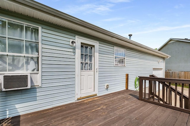 5000 Trailwater Dr, Antioch, TN 37013 - wooden deck featuring cooling unit
