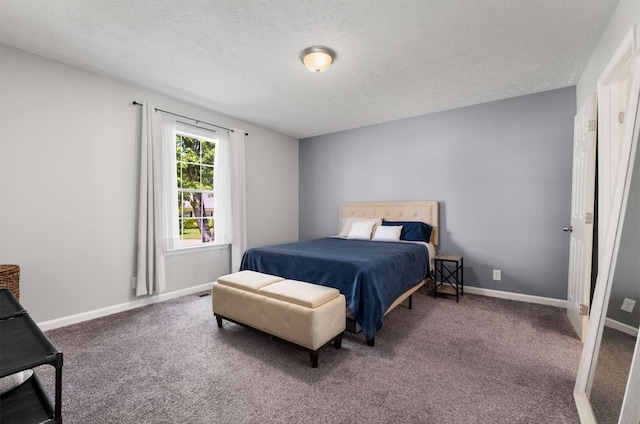 5000 Trailwater Dr, Antioch, TN 37013 - carpeted bedroom featuring a textured ceiling and baseboards