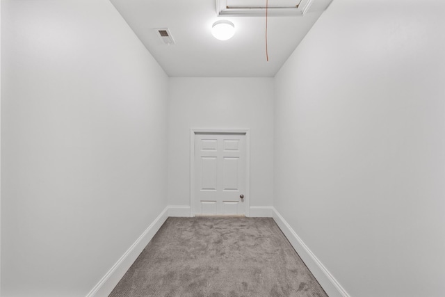 2221 10th Ave S, Nashville, TN 37204 - carpeted empty room featuring attic access and baseboards