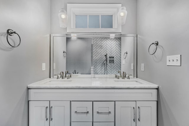 2221 10th Ave S, Nashville, TN 37204 - bathroom with double vanity