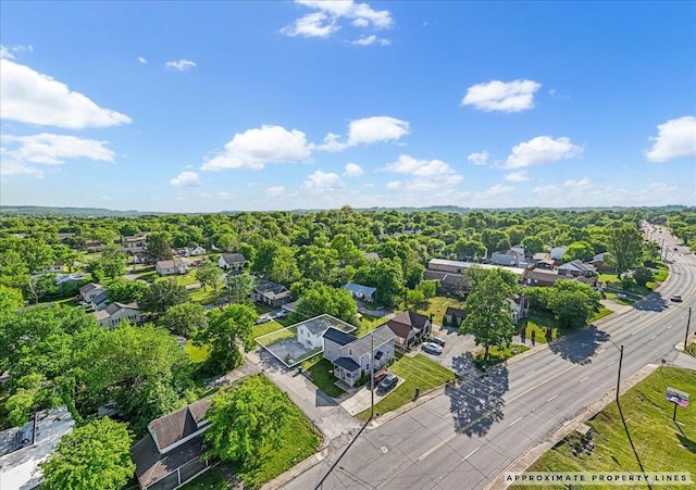 108 7th Ave S, Lewisburg, TN 37091 - birds eye view of property