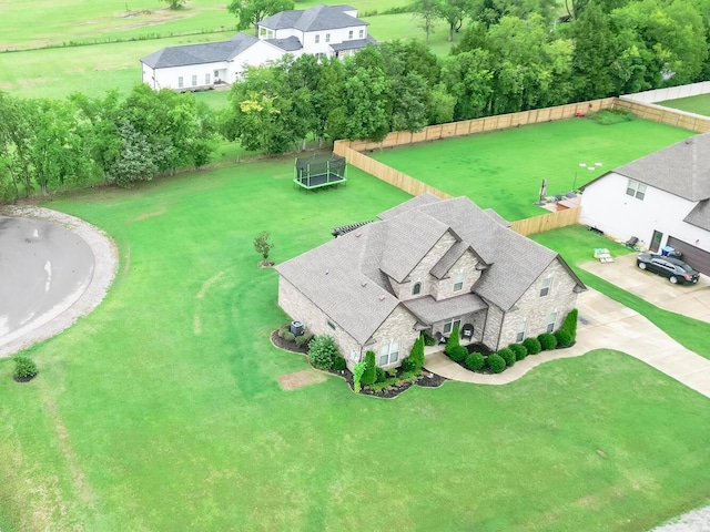 drone / aerial view