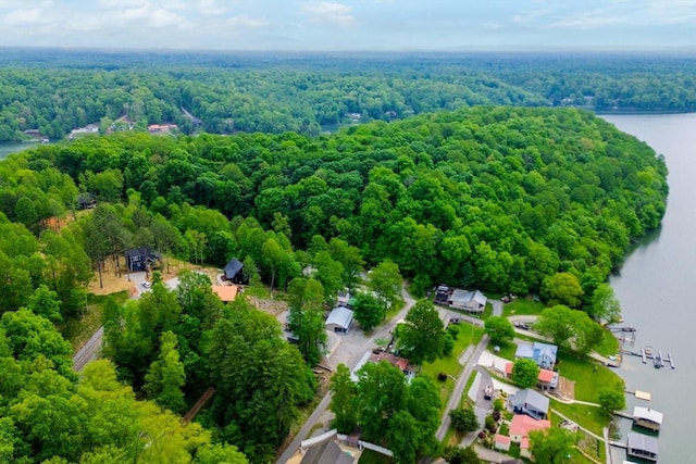 48 Hasty Hill Rd, Lynchburg, TN 37352 - drone / aerial view featuring a water view and a forest view