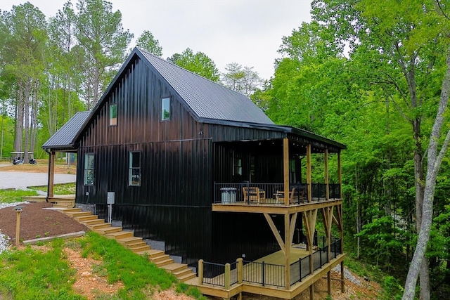 48 Hasty Hill Rd, Lynchburg, TN 37352 - view of outdoor structure with stairs