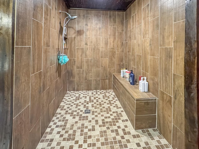 130 Wayne Threatt Rd, Dover, TN 37058 - full bathroom featuring a tile shower
