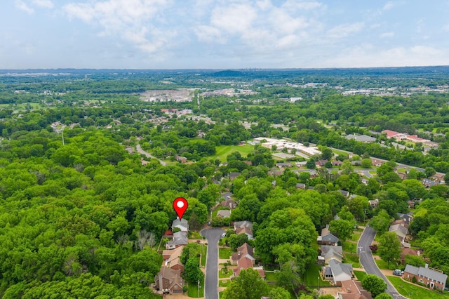 429 Old Oak Way, Hermitage, TN 37076 - bird's eye view