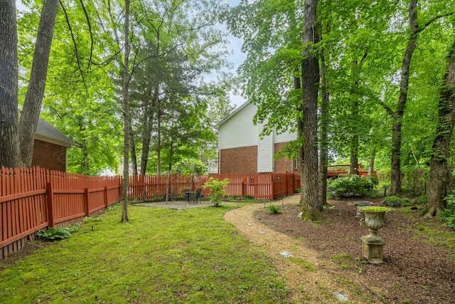 429 Old Oak Way, Hermitage, TN 37076 - view of yard with fence and a patio area