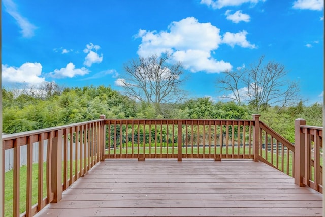 view of deck