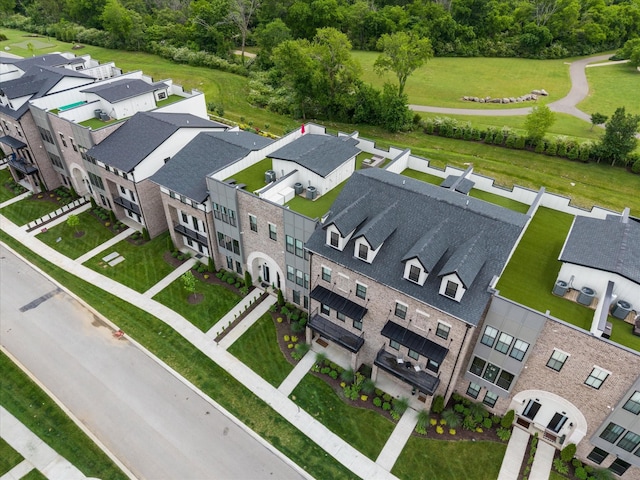 bird's eye view featuring a residential view