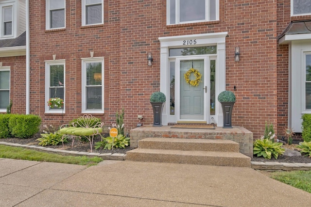 2105 Chels Way, Old Hickory, TN 37138 - view of exterior entry with brick siding