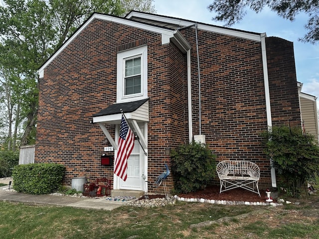 408 Granville Rd, Franklin, TN 37064 - view of side of property with brick siding