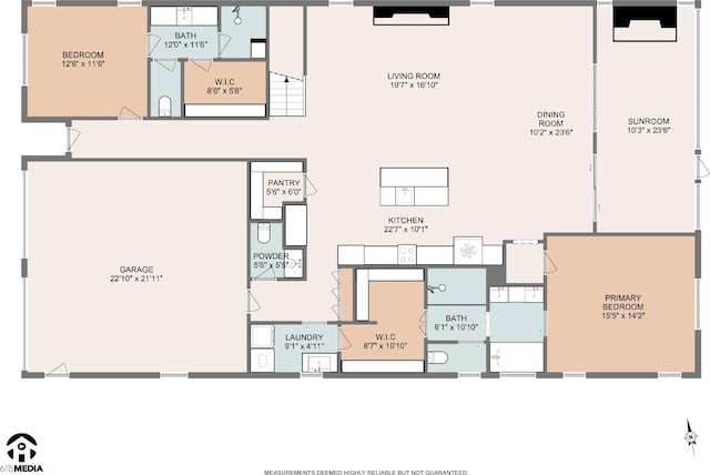 5734 Willoughby Way, Murfreesboro, TN 37129 - view of layout