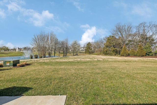 5734 Willoughby Way, Murfreesboro, TN 37129 - view of yard with a water view