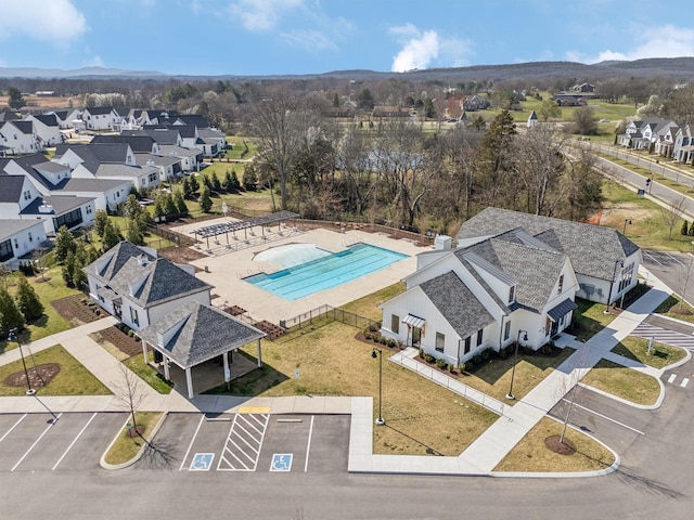 5734 Willoughby Way, Murfreesboro, TN 37129 - bird's eye view featuring a residential view