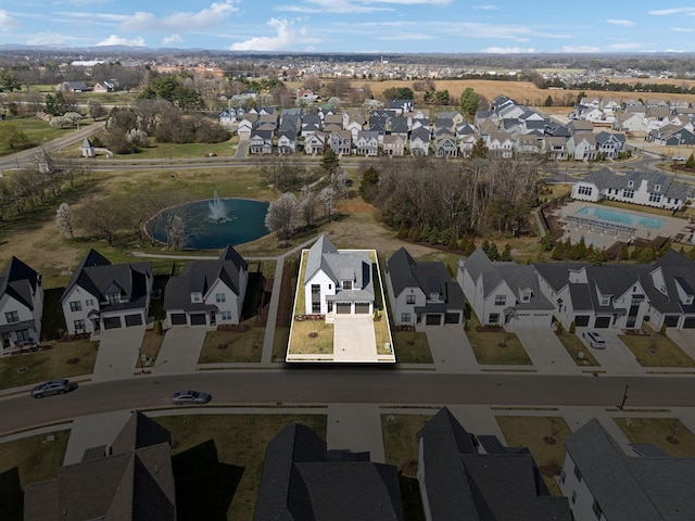 5734 Willoughby Way, Murfreesboro, TN 37129 - drone / aerial view featuring a residential view