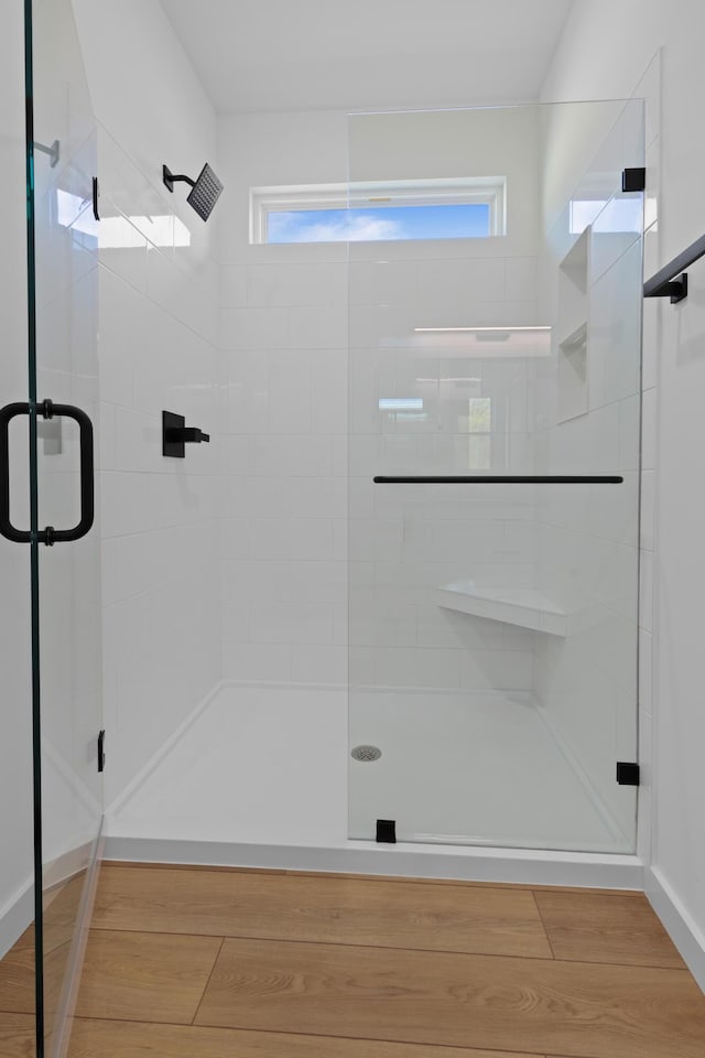 3313 Parker Ln, Chattanooga, TN 37419 - bathroom with a stall shower and healthy amount of natural light