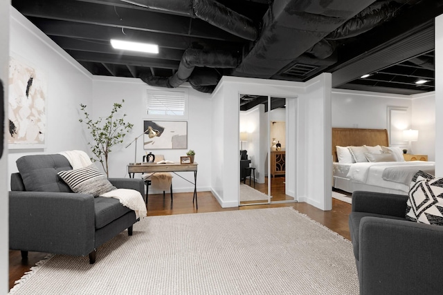 1708 Sugar Ridge Rd, Spring Hill, TN 37174 - living area featuring wood finished floors