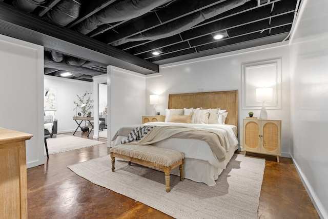 1708 Sugar Ridge Rd, Spring Hill, TN 37174 - bedroom featuring concrete floors and baseboards