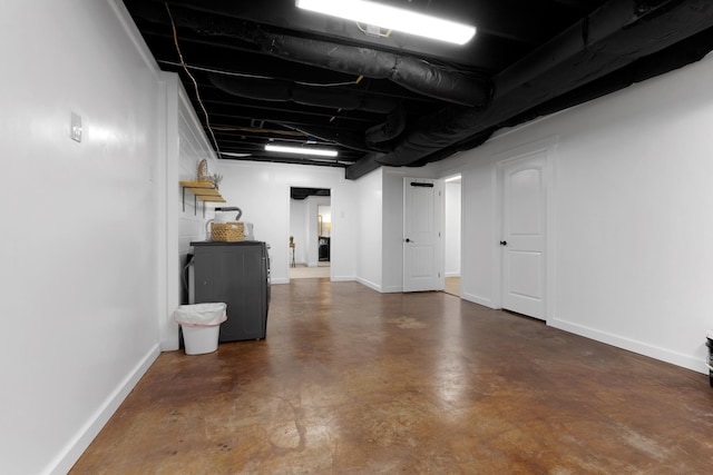1708 Sugar Ridge Rd, Spring Hill, TN 37174 - finished below grade area with baseboards