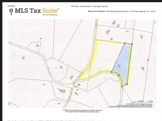 1708 Sugar Ridge Rd, Spring Hill, TN 37174 - map / location