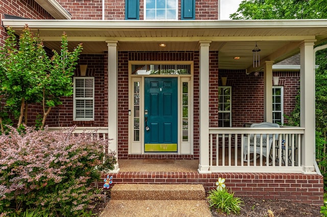 1040 Mansker Farm Blvd, Hendersonville, TN 37075 - view of exterior entry featuring brick siding