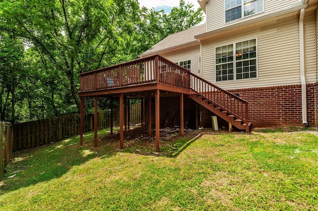 1040 Mansker Farm Blvd, Hendersonville, TN 37075 - wooden terrace with stairs