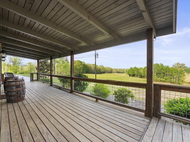 view of deck