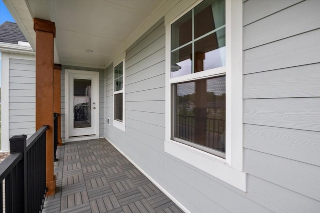 view of exterior entry