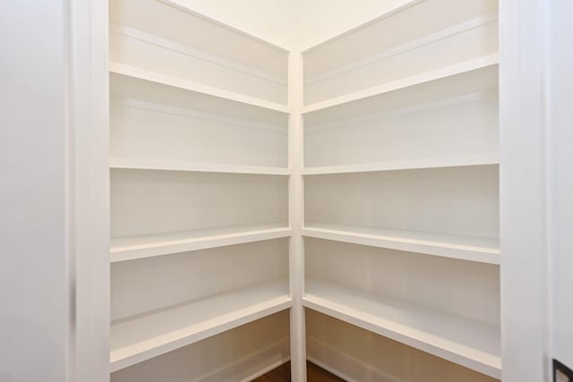 view of pantry