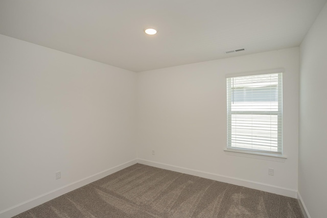 138 W Cassa Way, Mount Juliet, TN 37122 - unfurnished room featuring baseboards, dark carpet, and recessed lighting