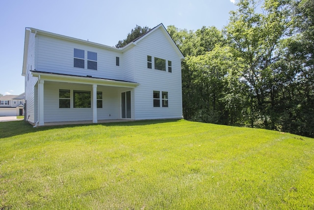 138 W Cassa Way, Mount Juliet, TN 37122 - rear view of house with a yard