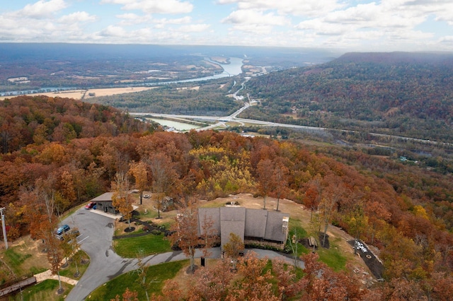 150 Raulston Falls Rd, Jasper, TN 37347 - aerial view featuring a wooded view