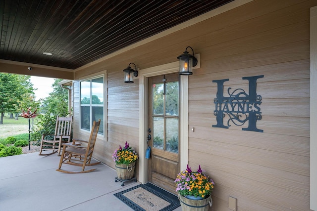 150 Raulston Falls Rd, Jasper, TN 37347 - view of exterior entry with a porch