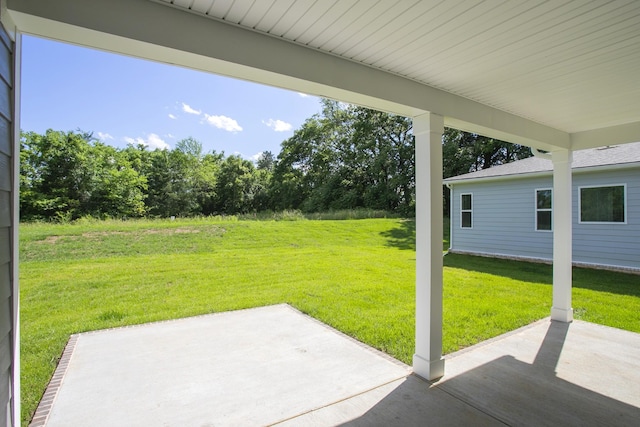 135 W Cassa Way, Mount Juliet, TN 37122 - view of green lawn featuring a patio