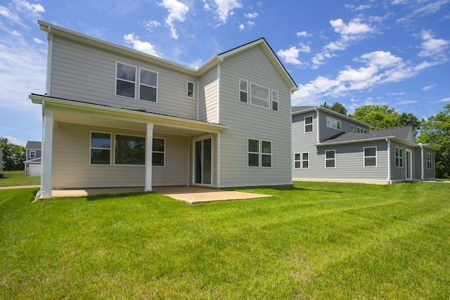 136 W Cassa Way, Mount Juliet, TN 37122 - rear view of house featuring a patio and a yard