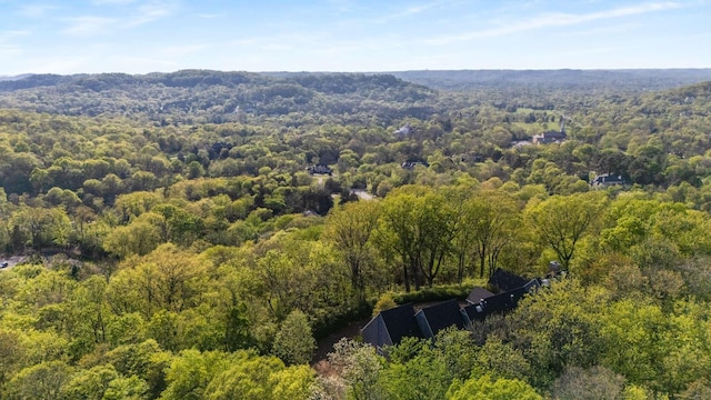 1229 Vintage Pl, Nashville, TN 37215 - aerial view of property and surrounding area featuring a forest