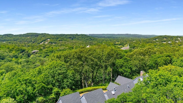 1229 Vintage Pl, Nashville, TN 37215 - bird's eye view of a heavily wooded area