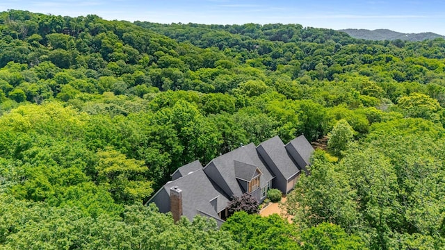 1229 Vintage Pl, Nashville, TN 37215 - view from above of property featuring a heavily wooded area