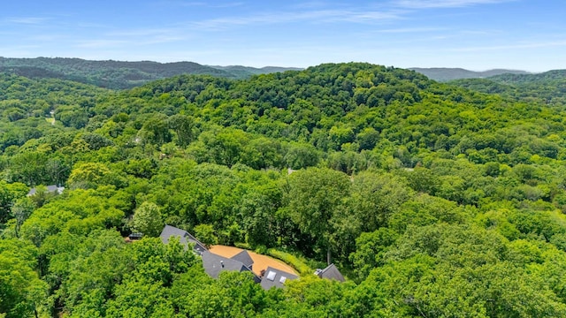 1229 Vintage Pl, Nashville, TN 37215 - aerial view of a heavily wooded area and mountains