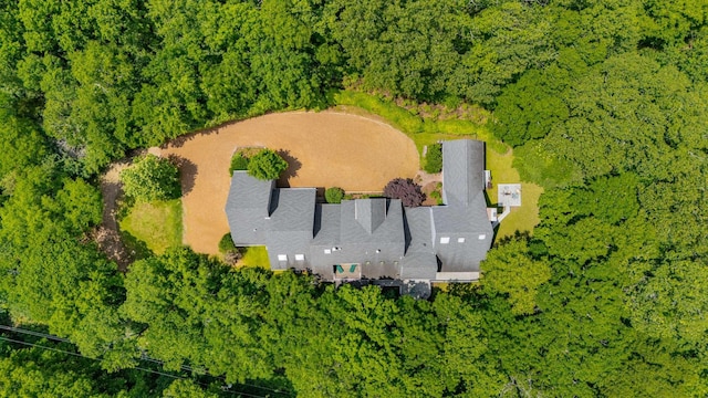 1229 Vintage Pl, Nashville, TN 37215 - bird's eye view of a heavily wooded area