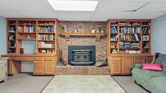 7621 Fernvale Rd, Fairview, TN 37062 - living area featuring a paneled ceiling