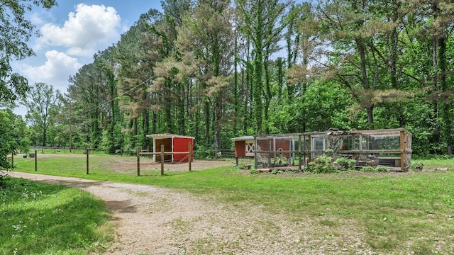 7621 Fernvale Rd, Fairview, TN 37062 - view of yard featuring an outdoor structure