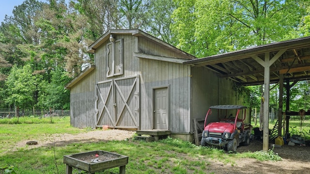 7621 Fernvale Rd, Fairview, TN 37062 - view of barn with fence
