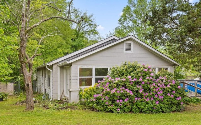 4101 Taft Hwy, Signal Mountain, TN 37377 - view of side of home featuring a lawn