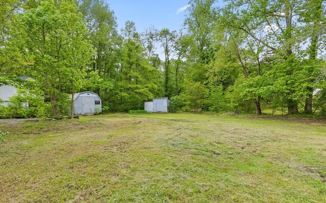 4101 Taft Hwy, Signal Mountain, TN 37377 - view of yard with a storage unit and an outbuilding
