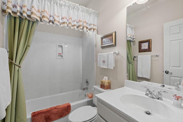1230 Chickadee Cir, Hermitage, TN 37076 - full bath featuring vanity, toilet, and tub / shower combination