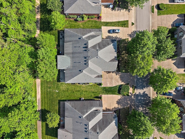 1230 Chickadee Cir, Hermitage, TN 37076 - aerial view featuring a residential view