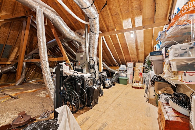1230 Chickadee Cir, Hermitage, TN 37076 - view of unfinished attic