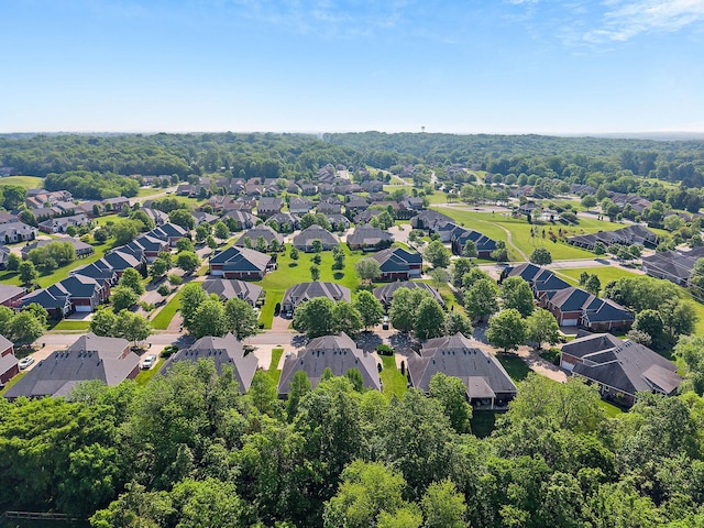 1230 Chickadee Cir, Hermitage, TN 37076 - drone / aerial view featuring a residential view